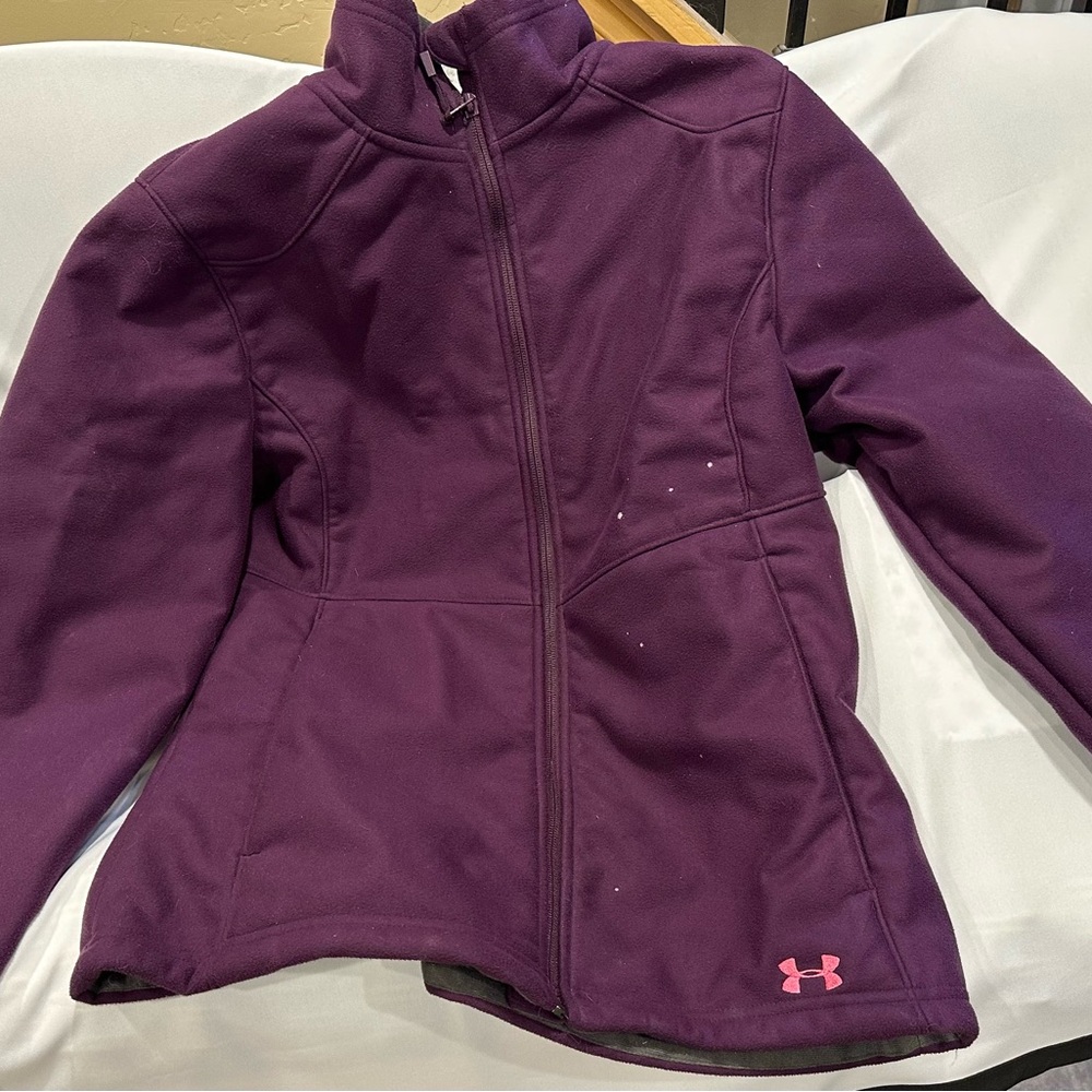 Under Armour Purple Fleece Jacket